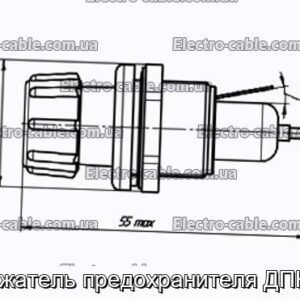 Держатель предохранителя ДПК1-1 - фотография № 1.