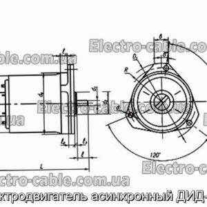 Электродвигатель асинхронный ДИД-2ТА - фотография № 1.