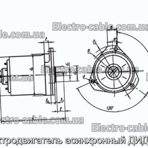 Электродвигатель асинхронный ДИД-5ТВ - фотография № 1.