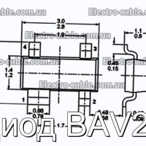 Диод BAV23 - фотография № 1.