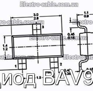 Диод BAV99 - фотография № 1.