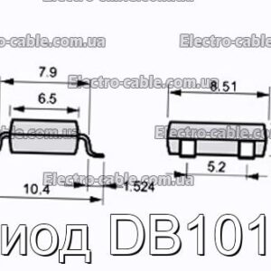 Диод DB101S - фотография № 1.