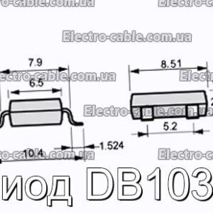 Диод DB103S - фотография № 1.