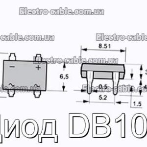 Диод DB104 - фотография № 1.