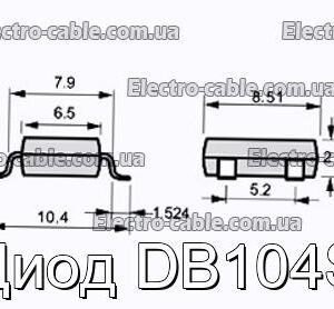 Диод DB104S - фотография № 1.