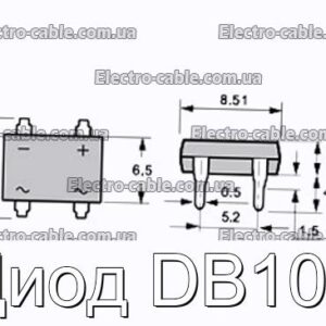 Диод DB106 - фотография № 1.