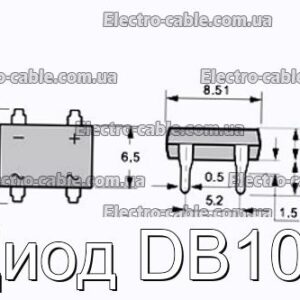 Диод DB107 - фотография № 1.