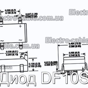 Диод DF10S - фотография № 1.