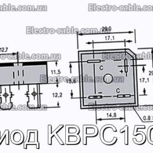 Диод KBPC1502 - фотография № 1.