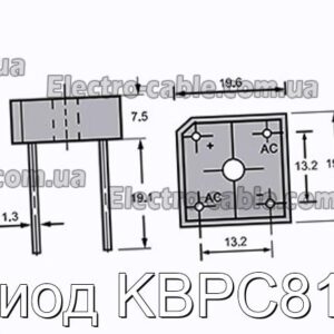 Диод KBPC810 - фотография № 1.