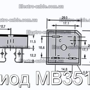 Диод MB3510 - фотография № 1.