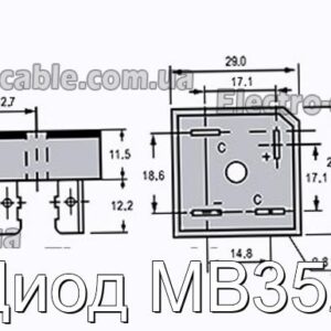 Диод MB352 - фотография № 1.