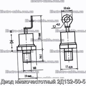 Диод низкочастотный 2Д132-50-5 - фотография № 1.