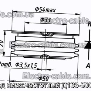 Діод низькочастотний Д133-500-14 - фотографія №1.