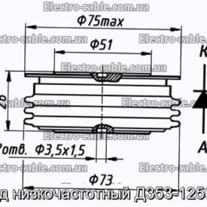 Диод низкочастотный Д353-1250-30 - фотография № 1.