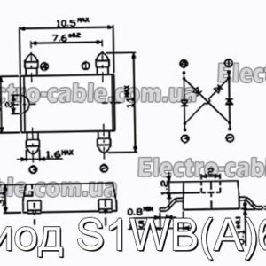 Діод S1WB(A)60 - фотографія №1.