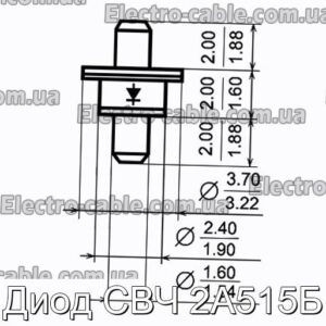 Диод СВЧ 2А515Б - фотография № 1.