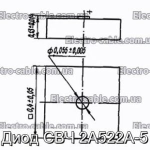 Діод НВЧ 2А522А-5 - фотографія №1.