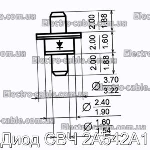 Диод СВЧ 2А542А1 - фотография № 1.