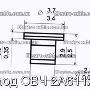 Діод НВЧ 2А611А1 - фотографія №1.
