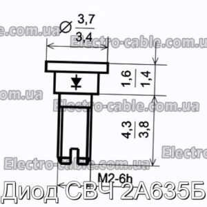 Діод НВЧ 2А635Б - фотографія №1.