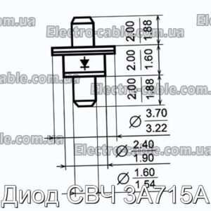 Диод СВЧ 3А715А - фотография № 1.