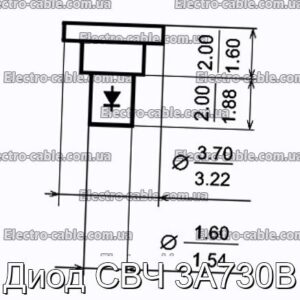 Диод СВЧ 3А730В - фотография № 1.