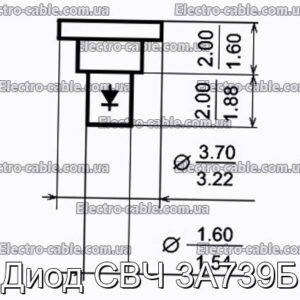 Диод СВЧ 3А739Б - фотография № 1.