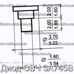 Диод СВЧ 3А745В - фотография № 1.