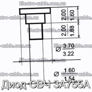 Диод СВЧ 3А755А - фотография № 1.