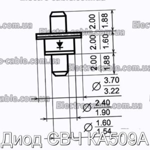 Диод СВЧ КА509А - фотография № 1.