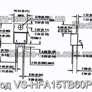 Диод VS-HFA15TB60PBF - фотография № 1.