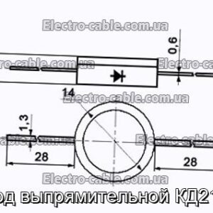 Диод выпрямительной КД213А - фотография № 1.