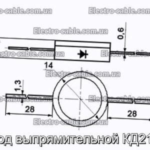 Диод выпрямительной КД213Б - фотография № 1.