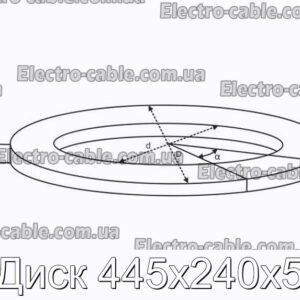 Диск 445x240x5 - фотография № 2.