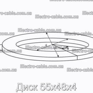 Диск 55x48x4 - фотография № 1.