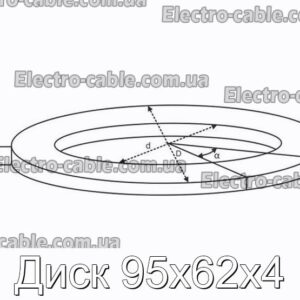 Диск 95x62x4 - фотография № 1.