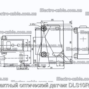 Компактный оптический датчик DLS10R-PNP - фотография № 2.