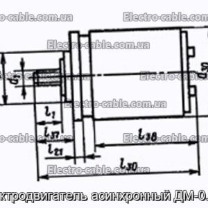 Электродвигатель асинхронный ДМ-0.04А - фотография № 1.