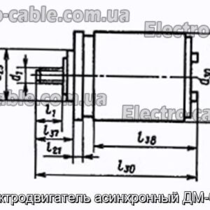 Электродвигатель асинхронный ДМ-0.1А - фотография № 1.