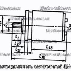 Электродвигатель асинхронный ДМ-0.4 - фотография № 1.