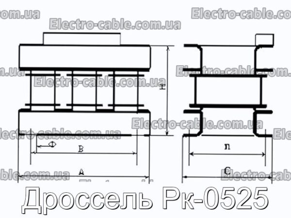 Дроссель Рк-0525 - фотография № 2.