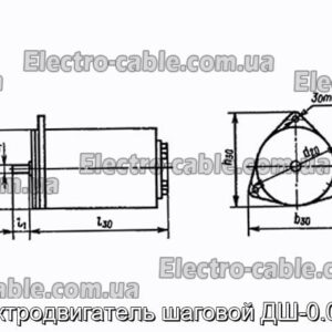 Електродвигун кроковий ДШ-0.025А - фотографія №1.