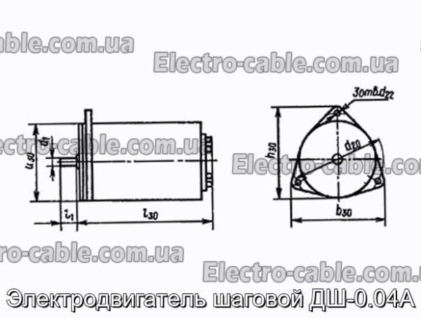 Електродвигун кроковий ДШ-0.04А - фотографія №1.