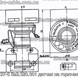 Дтх-127-5 5в2.320.301 датчик на горючие газы - фотография № 1.