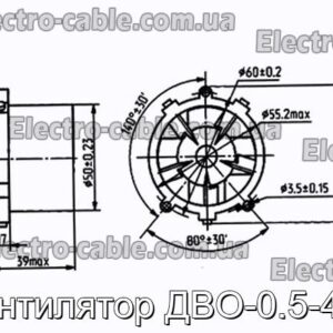 Вентилятор ДВО-0.5-400 - фотографія №1.