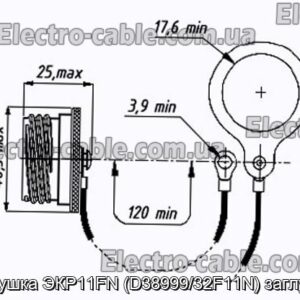 Plush ECR11FN (D38999/32F11n) Plug - Фотографія № 1.