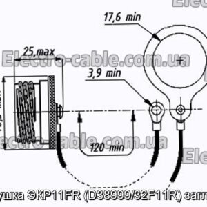 Plush ECR11FR (D38999/32F11R) ВЕЛИКА - ФОТОГРАФІЯ № 1.