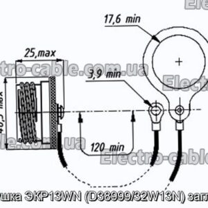 Заглушка ЕКР13WN (D38999/32W13N) заглушка - фотографія №1.