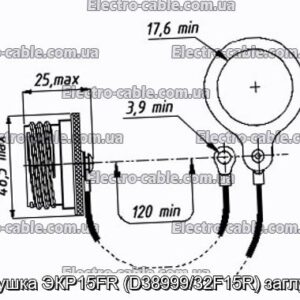 Заглушка ЭКР15FR (D38999/32F15R) заглушка - фотография № 1.